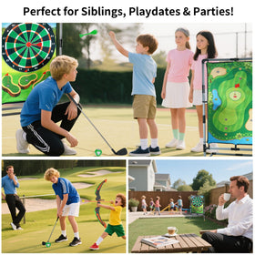 grnpeak darts board used as a precision target for kids