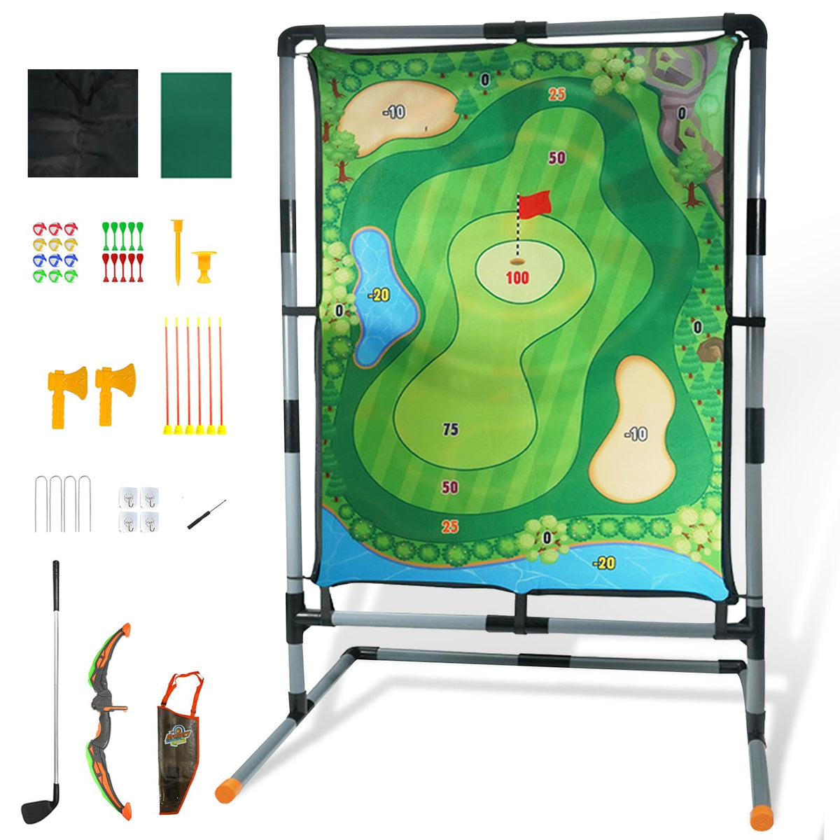 grnpeak foldable hitting mat compact and easy to store