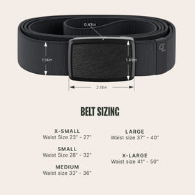 Groove Life Groove Golf Belt adjustable stretch moves with you.