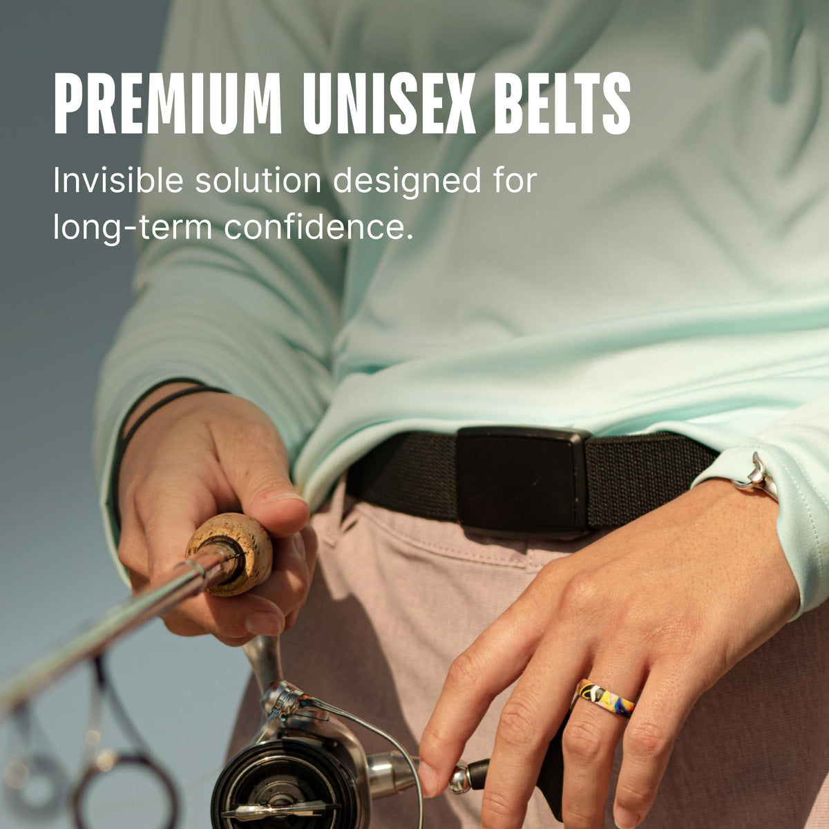 Groove Life Groove Golf Belt stiff-tech webbing non folding belt.