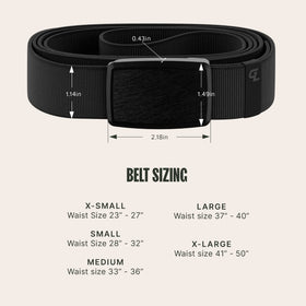 Groove Life Women's Golf Belt Daily Comfort built with resilient elastic