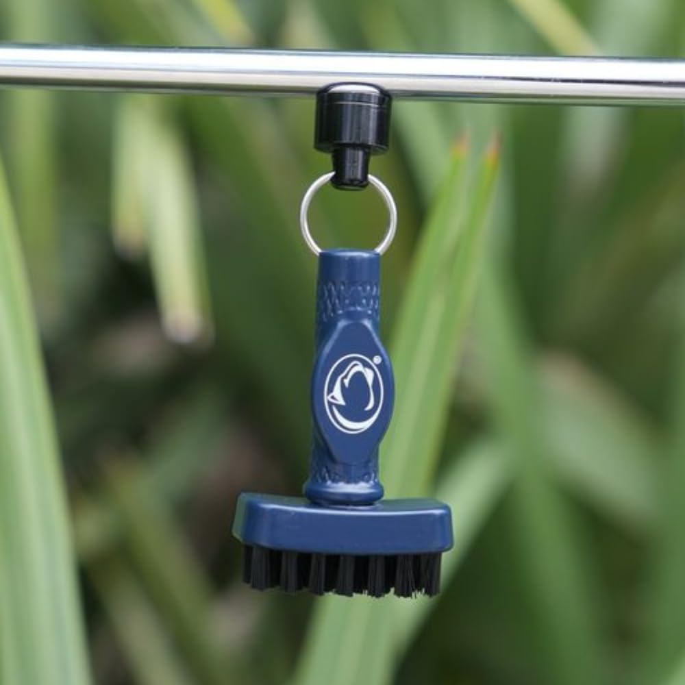 Grooveit Penn State aluminum brush close-up with nylon-bristle head for precise cleaning