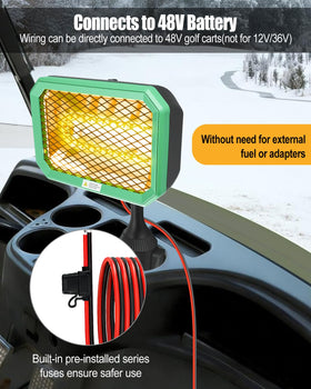 GRSVDF 48V battery wiring connection for seamless power supply