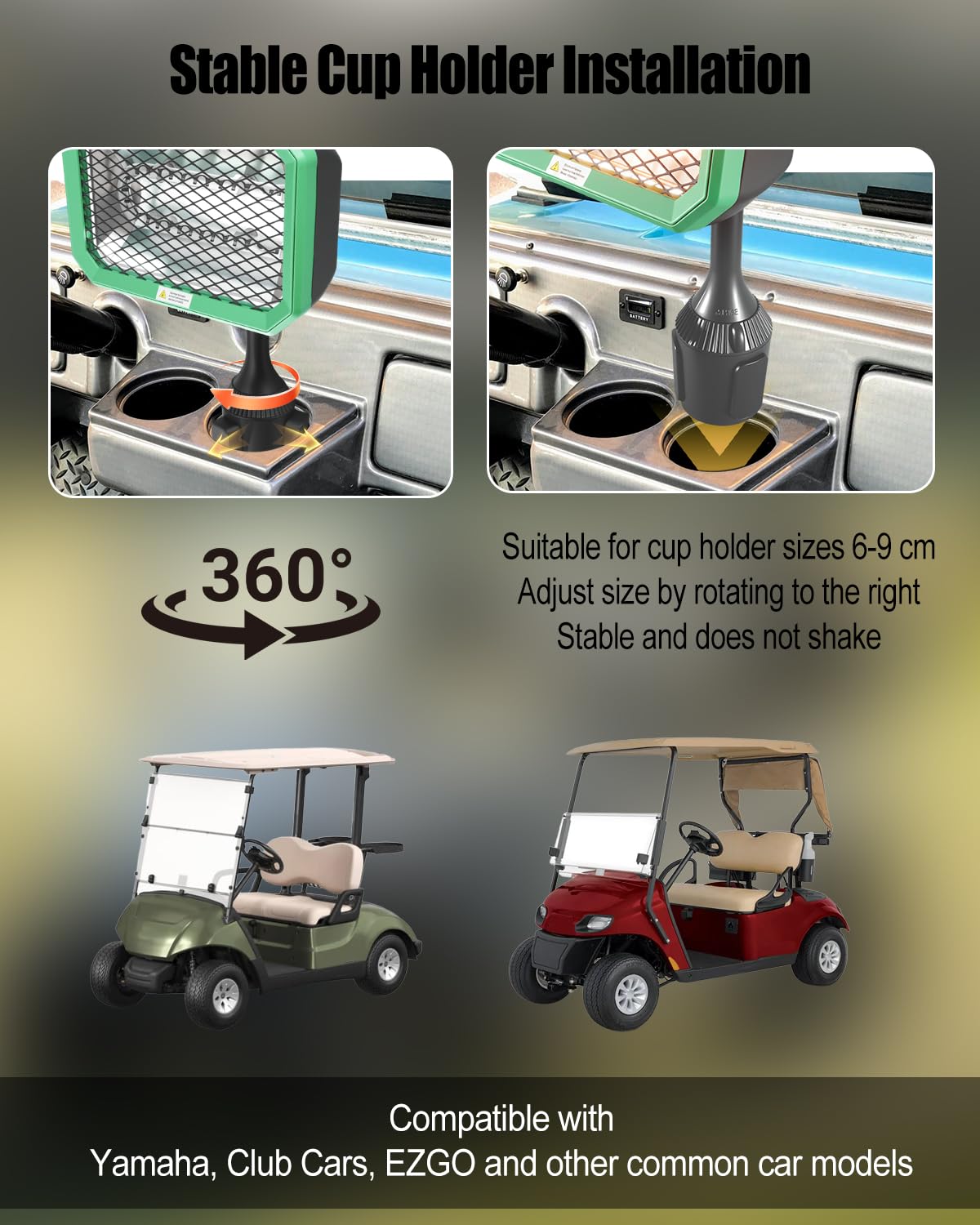 GRSVDF heater operates quietly for comfortable rides