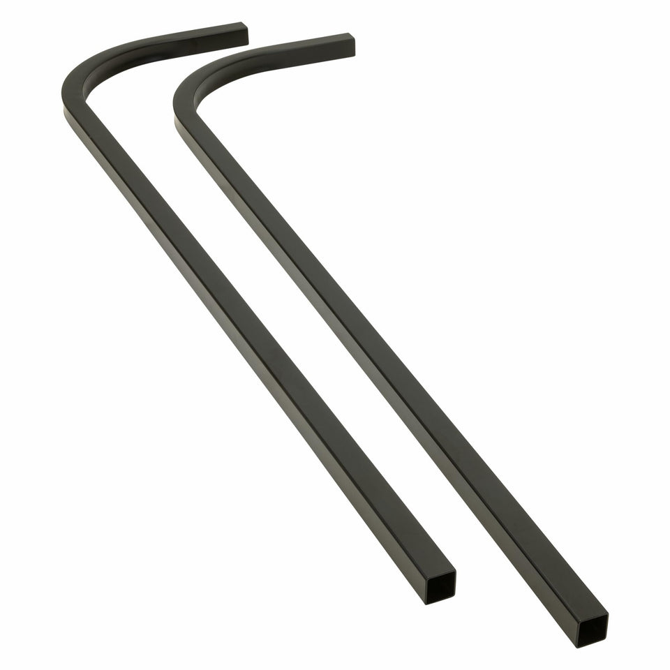 GTW Golf Cart Extended Top Candy Cane Struts front view provide sturdy support on the cart.