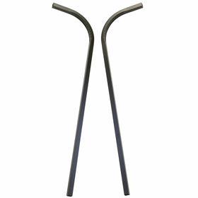 GTW Extended Top Steel Candy Cane Struts side profile show durability and wide compatibility.