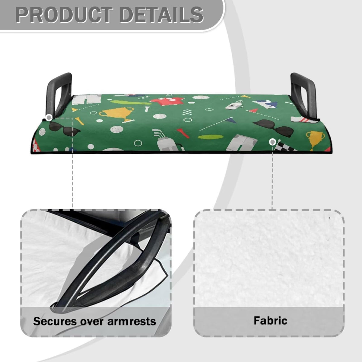 GULANGYU easy-install golf cart cover fits without tools.