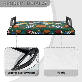 GULANGYU easy-install golf cart seat cover offers quick, tool-free setup