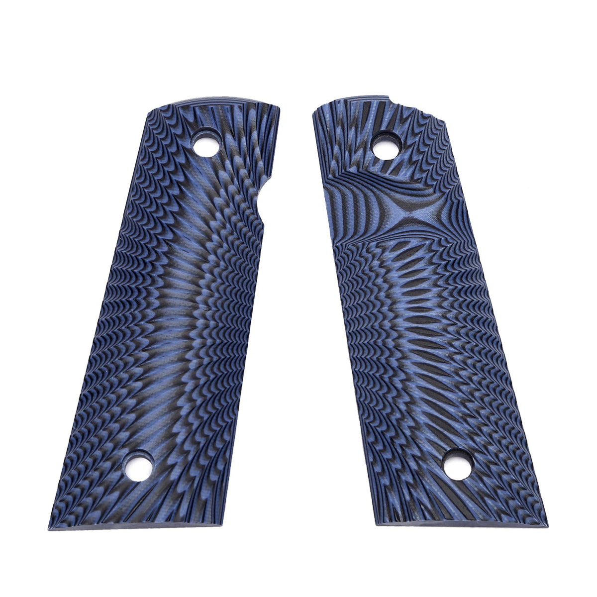 Grips show center-to-center spacing of 3 1/16 inch for proper fit.