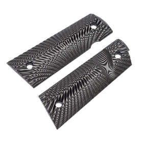 Guun G10 grips designed for magwell compatibility to speed reloads.