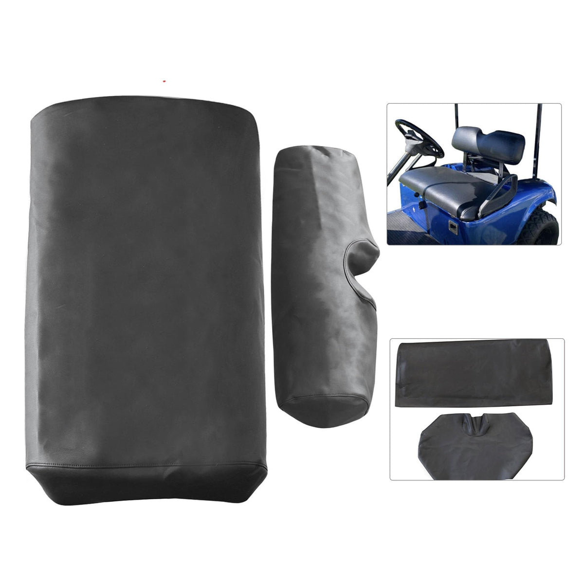 GXARTS microfiber leather texture in black adds a refined look.