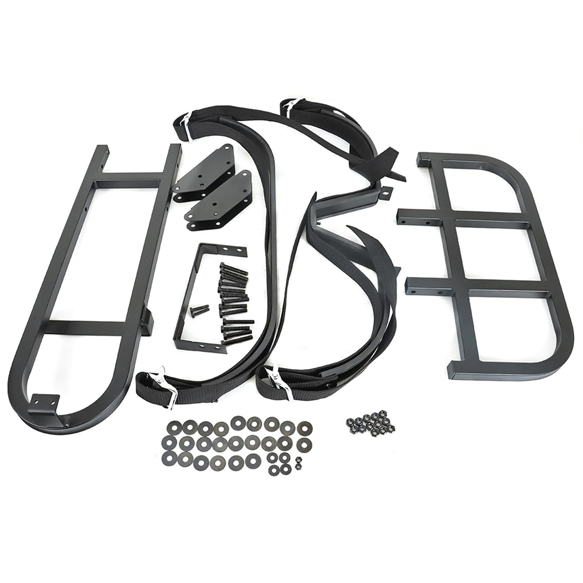 GXYWADY black powder-coated steel bag attachment with rust resistance