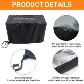 GXYGSYXZ adjustable bottom drawstring keeps equipment secure in windy conditions.