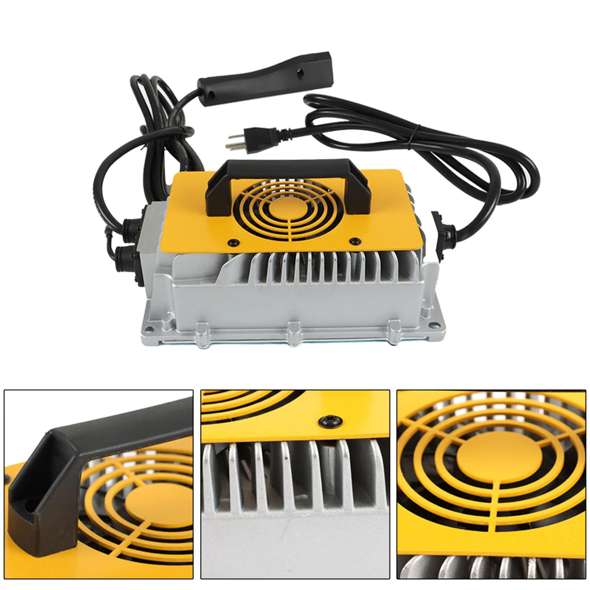 GXYWADY 3-pin triangular plug connection on EZGO battery