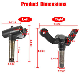 GXYWADY EZGO TXT spindle assembly for 2001-up supports smoother turns