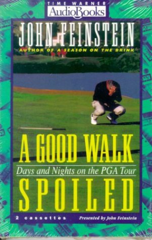 Hachette Audio cover for A Good Walk Spoiled invites listeners into the PGA Tour world