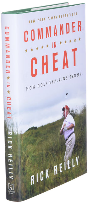 Hachette Books Commander in Cheat spine features bold branding for quick shelf recognition.