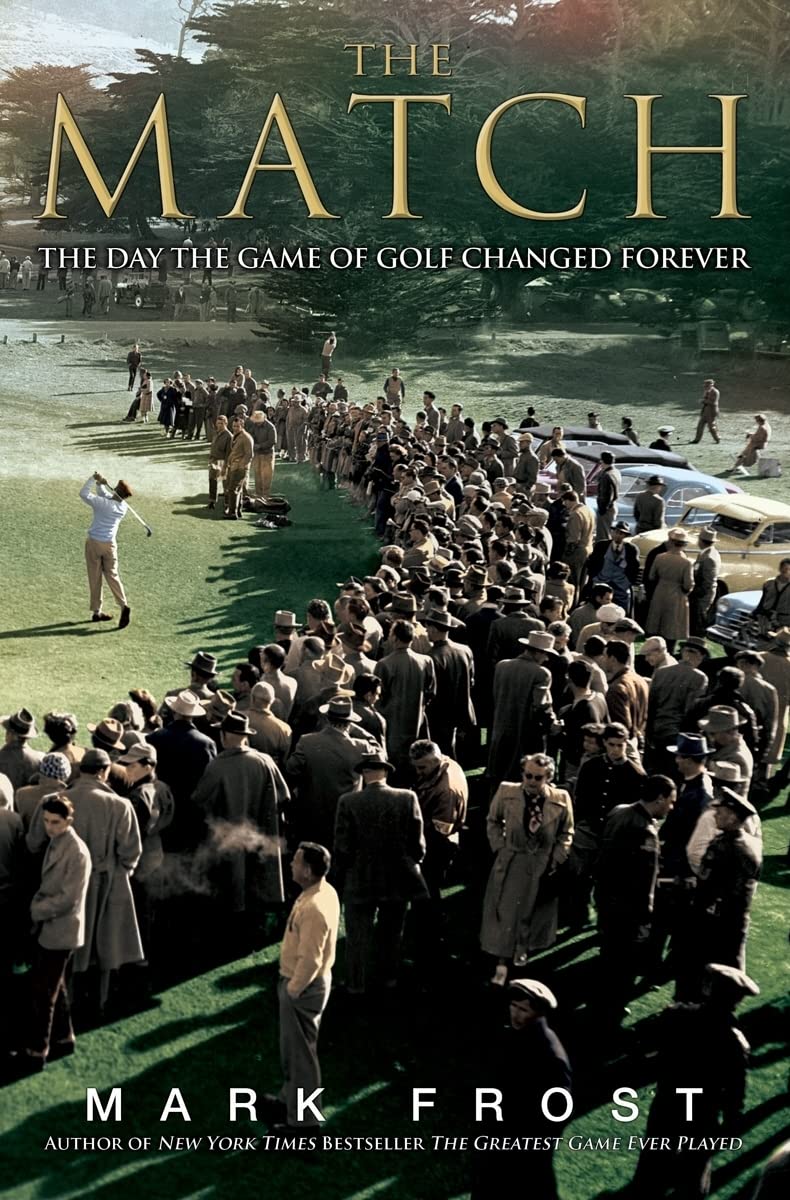 Hachette Books The Match book cover, ideal for golf history fans seeking a legendary 1956 showdown narrative