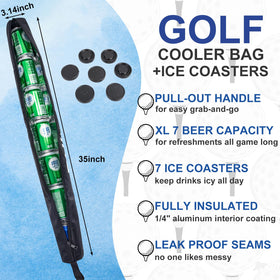 Hagsfire ice pucks set maintains chill between shots on the course