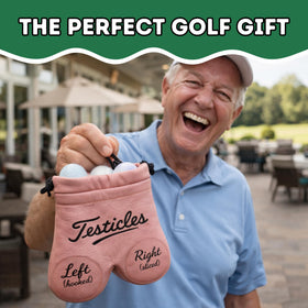 HahaHome pouch holds up to 12 golf balls for reliable backups on tough holes.