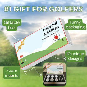 HahaHome golf ball design variations bring lighthearted vibes to practice.