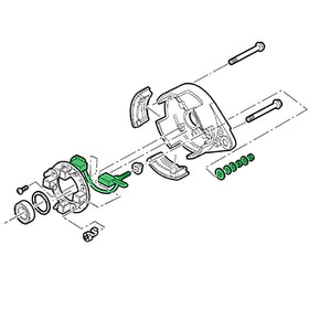 HaHeHo brush hardware bushing kit for secure mounting during maintenance