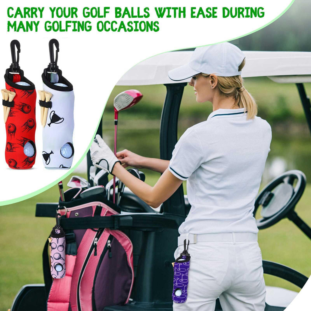 Halloscume golf-accessory gift-set offers a stylish present for golfers.