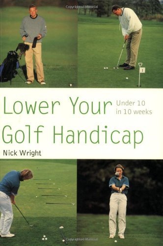 Hamlyn Lower Your Golf Handicap 10-week plan cover with structured training to lower scores