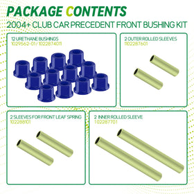 HANGKUNNEE 12-front-bushings-pack includes parts for easier maintenance.
