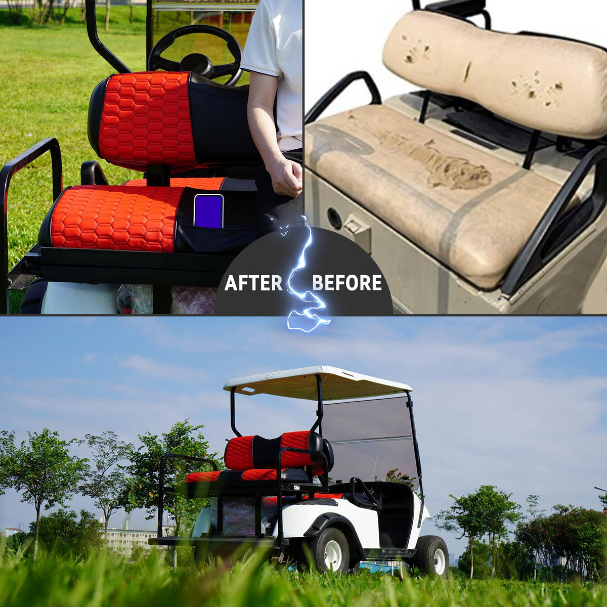 HANGKUNNEE all season breathable mesh keeps you cooler and drier.