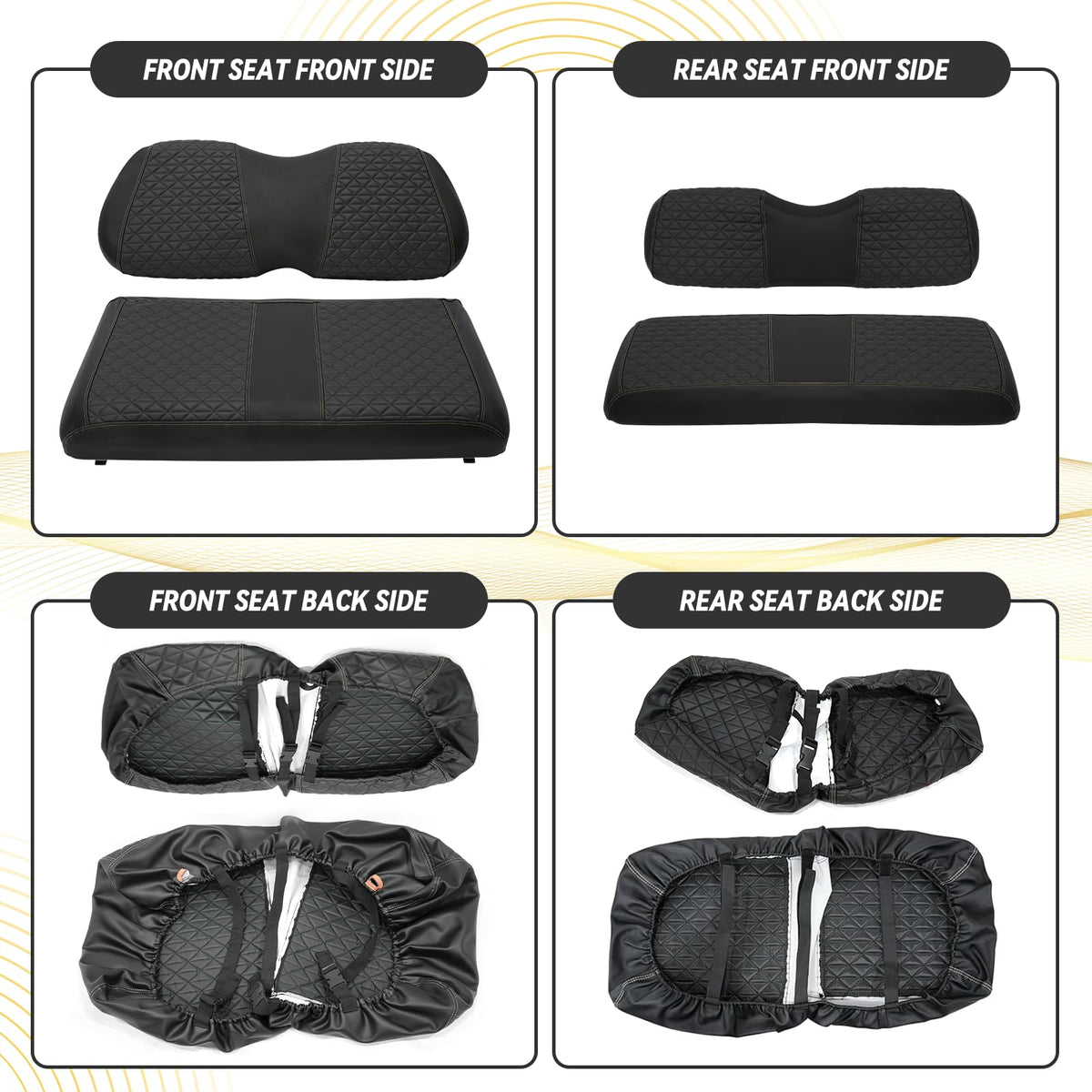 HANGKUNNEE Club Car Precedent foam padding detail boosts comfort