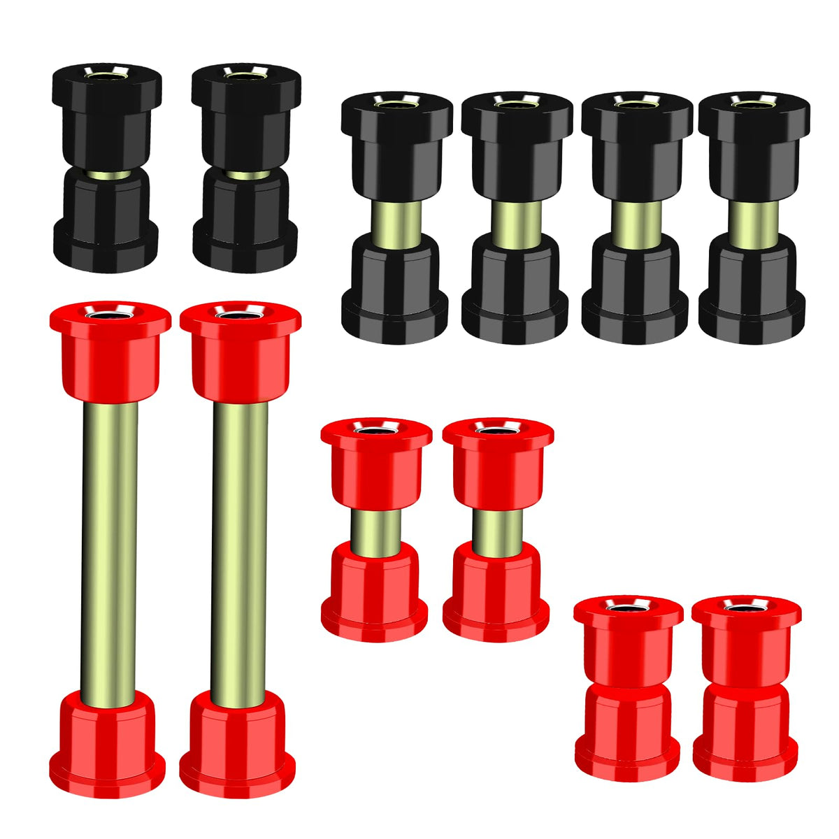 HANGKUNNEE Club Car Precedent front bushing kit for smoother ride.