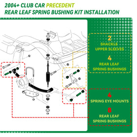 HANGKUNNEE leaf spring sleeves enhance suspension stability and longevity.