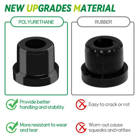 HANGKUNNEE Club Car Precedent rear bushing kit reduces road vibration.