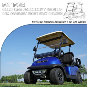 HANGKUNNEE Club Car Precedent front backrest seat cover adds style and protection.