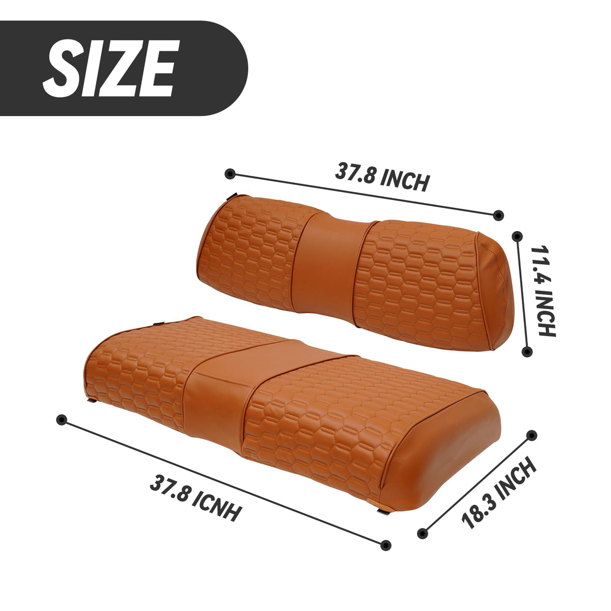 HANGKUNNEE seat cover features anti-scratch design protecting seat surfaces