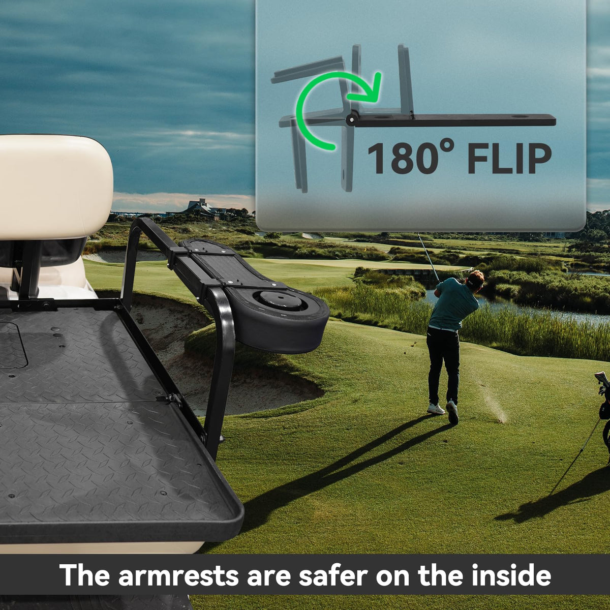 HANGKUNNEE durable armrest with reinforced bottom plate for long-lasting use