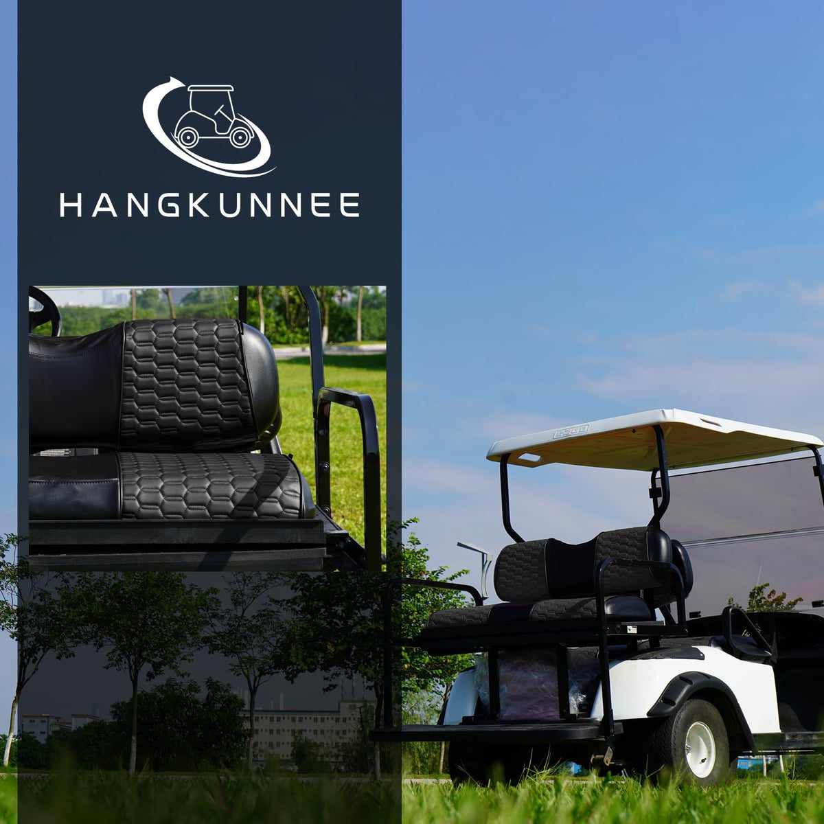 HANGKUNNEE easy-installation seat cover installs quickly for one person.