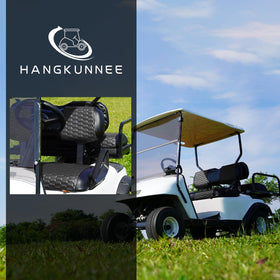 HANGKUNNEE EZGO TXT seat replacement vinyl protects against spills and wear.