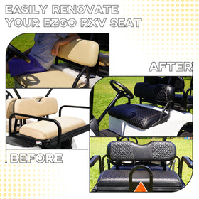 Hangkunnee EZGO RXV diamond-stitched detail adds luxury and durability.