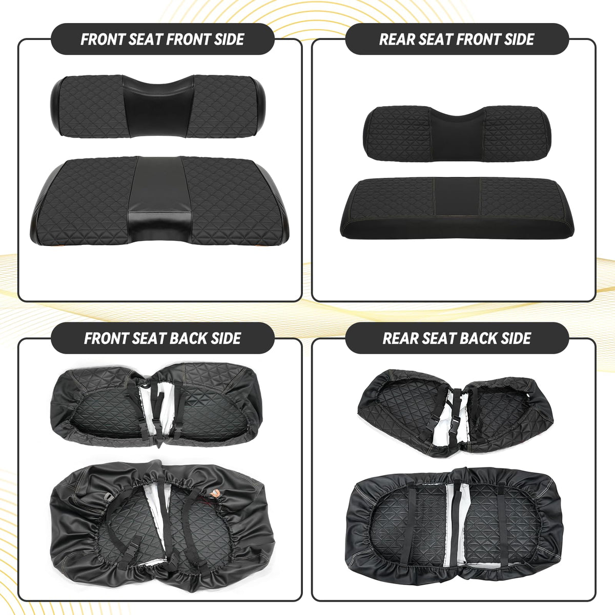 Hangkunnee EZGO RXV waterproof material stays clean and fresh.