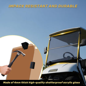 HANGKUNNEE EZGO TXT 4mm PC material panel resists impact.