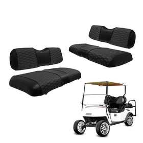 HANGKUNNEE front EZGO TXT seat cover protects against spills and wear.
