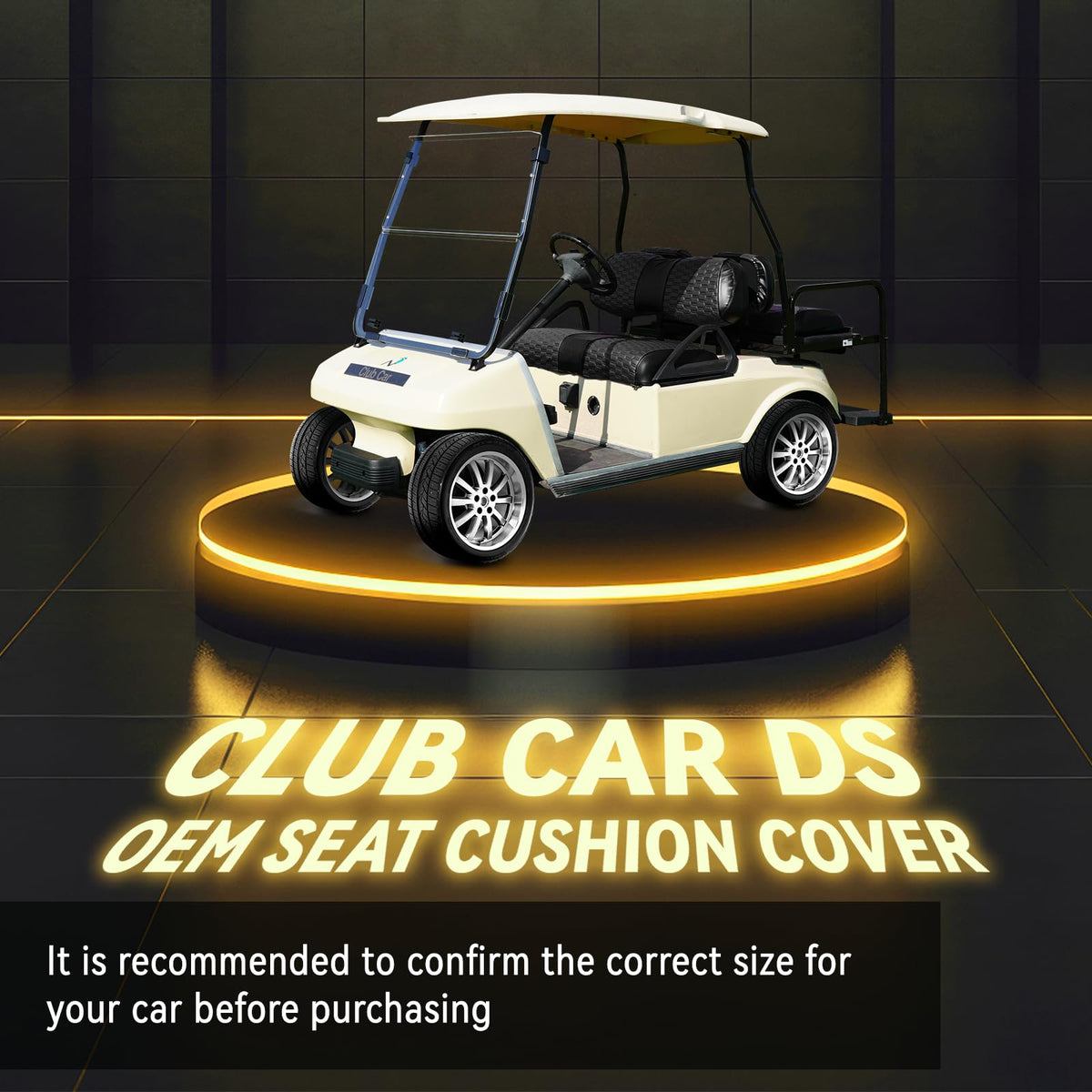 Hangkunnee hexagon back seat cover shields the backrest and keeps the rear area neat.