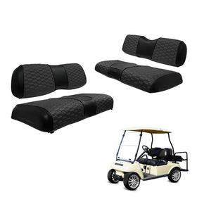 Hangkunnee hexagon front seat cover protects the front seat and updates your Club Car DS.