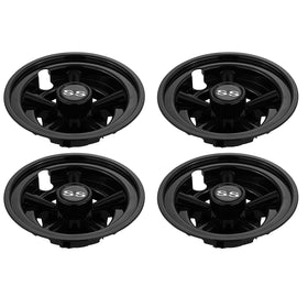 Hangkunnee hub cap set gives a bold cohesive look to wheels.