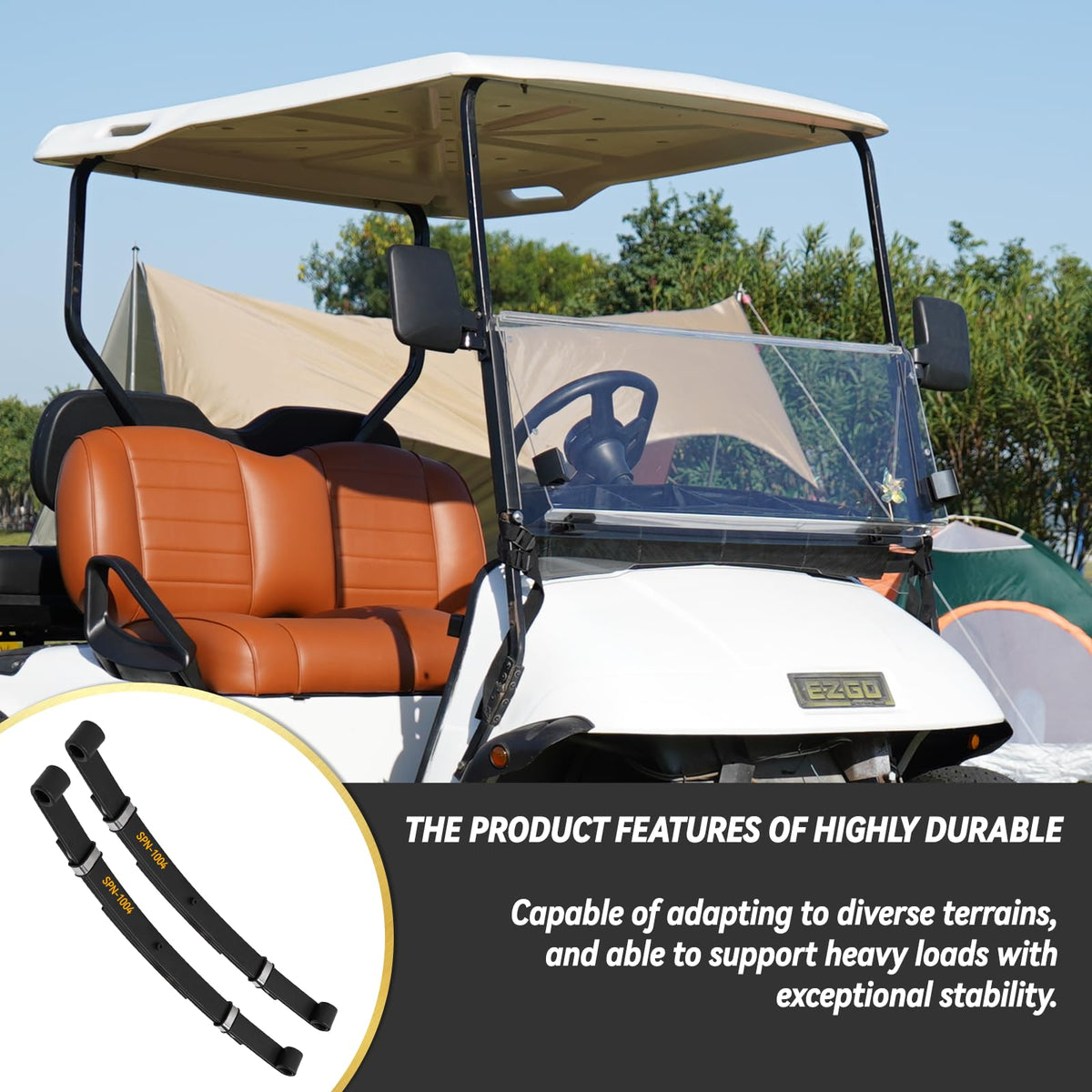 Hangkunnee included components deliver a solid rear suspension upgrade