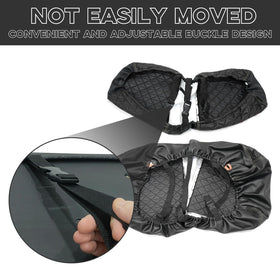 HANGKUNNEE seat cover easy installation without tools for a secure fit.