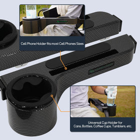 Hangkunnee universal-fit armrest for 1-inch and 1.25-inch square bars improves compatibility.
