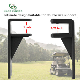 HANGKUNNEE upgraded protective frame guards the cart frame against wear.